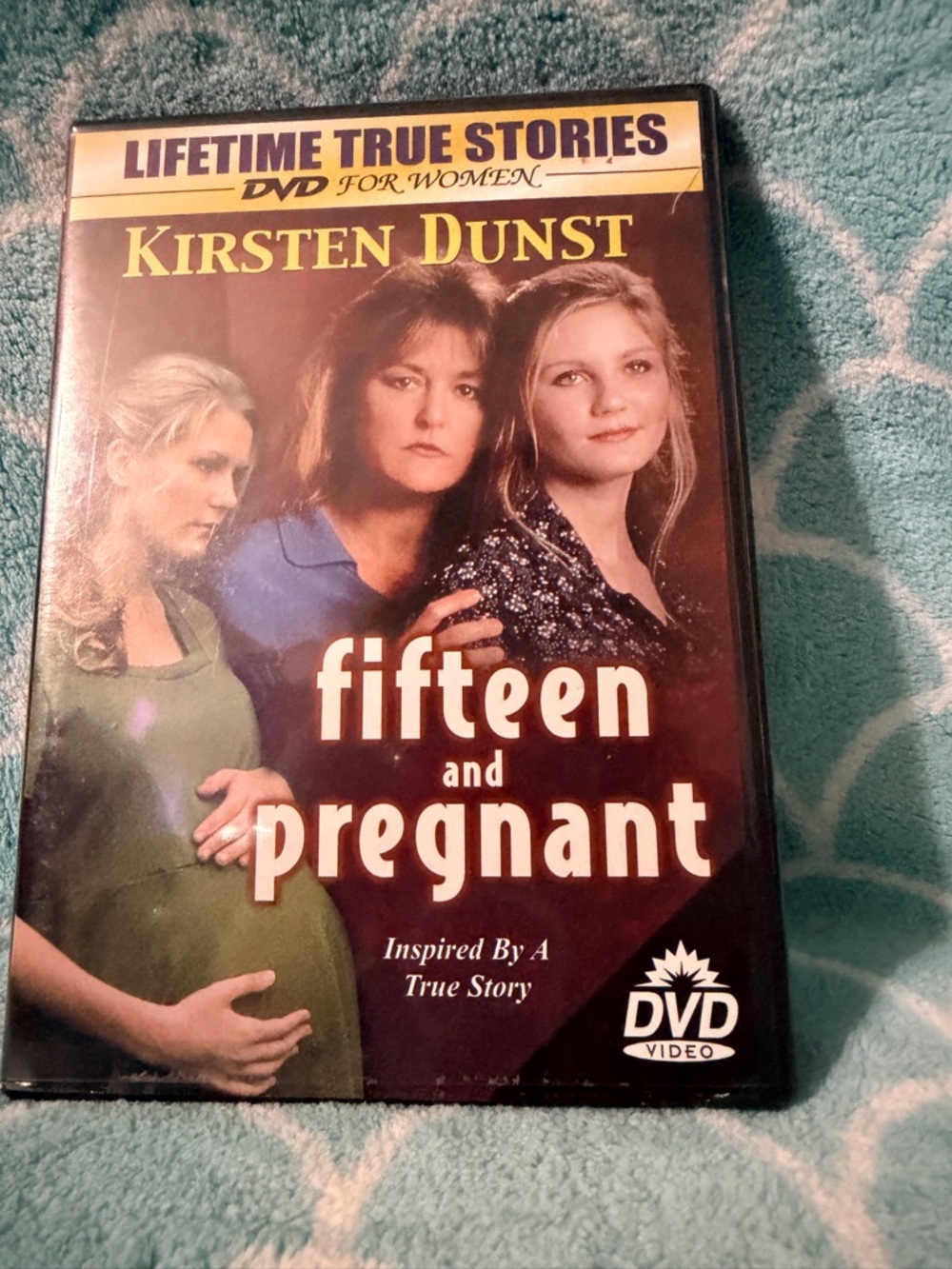 Fifteen and Pregnant DVD Kirsten Dunst Lifetime True Story Movie Drama